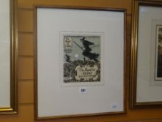 ERIC FRASER (1902 - 1983) watercolour and body-colour - 1941 original dust-jacket illustration for