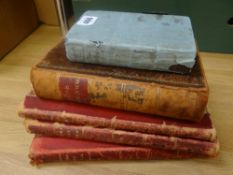 A parcel of Welsh interest antiquarian books including William Dyer 'Cyfoeth i'r Cymru', dated 1740,