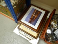 JUDY BOYES limited edition (750/850) print - Rydale Water, framed, together with a framed D-Day