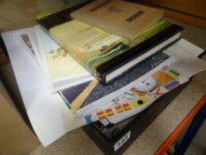 Parcel of ephemera relating to the P&O cruise ship Canberra together with a hardback volume of '