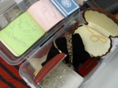 Parcel of jewellery, gents cuff links ETC