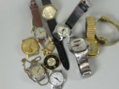 A parcel of vintage and modern wristwatches