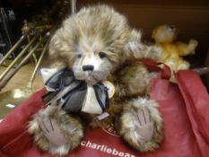 A Charlie Bears teddy bear