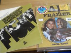 Two boxing souvenir books/albums Ali V Frasier and Fight