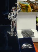 A boxed Swarovski crystal 2003 annual edition 'Magic of Dance' Antonio, signed, together with