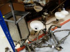 PARCEL OF VARIOUS CEILING LIGHT FITTINGS