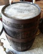 VINTAGE PENDERYN BREWERY COOPERED BARREL