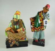TWO ROYAL DOULTON FIGURES 'Cobbler' HN1706 and 'Carpet Seller' HN1464