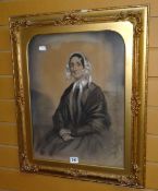 DANIEL MACNEE (1806-1882) PASTEL PORTRAIT OF A LADY, POSSIBLY LOUISE BALFOUR, signed and dated 1849,