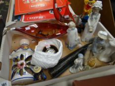 NAO AND OTHER FIGURES, together with items of Murano glass etc.