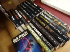 SELECTION OF TWENTY-ONE DICK FRANCIS BOOKS including twenty 1st editions and three signed