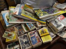 A COLLECTION OF VARIOUS CIGARETTE COLLECTORS' CARDS, some in albums, some loose, together with a