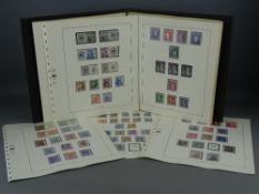 STAMPS - an album containing German occupied countries in WWII and also West Germany