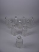 Lots 112 - 122 - A One Owner Selection of 1950's Apothecary Bottles From a Medical Practice in the