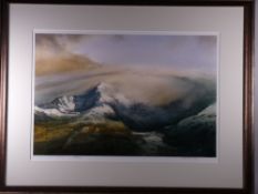 ROB PIERCY limited edition (150/200) print - titled 'Cnicht a Chwm Croesor', signed in pencil, 43