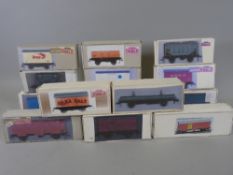 MODEL RAILWAY - Wrenn/Hornby Dublo goods wagons (fourteen) inclusive of five passenger fruit vans,