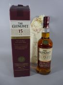 VINTAGE ALCOHOL - a cased 70cl bottle of 'The Glenlivet' French oak reserve, 15 years of age whisky