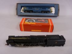 MODEL RAILWAY - Hornby R550 class 9F 2-10-0 BR black, running no. 92166, Hornby R779 saddle tank