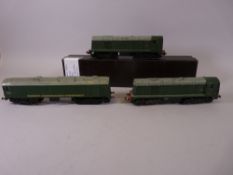MODEL RAILWAY - Hornby Dublo Type 1 (Class 20) diesel Bo-Bo 2230 running no. D8017 (two), unboxed