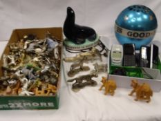 A vintage Carltonware 'Guinness Is Good For You' advertising lamp (central support bar missing),