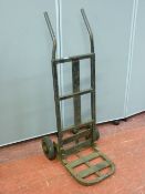 Vintage metal sack truck