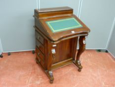 A reproduction Davenport desk