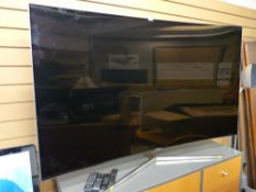 A Samsung curved HDMI TV model UE65KS9000T, a Mordaunt-short surround sound system, Yamaha sound