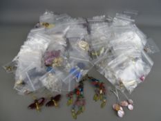 A collection of 150 plus pairs of earrings