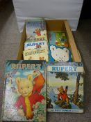 Collection of 'Rupert the Bear' annuals