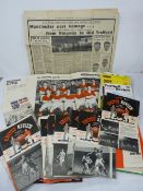 Manchester United Football Club interest - a quantity of pre and post Munich 'United Review'