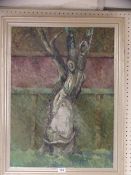 MICHAEL FLOOD oil on canvas - 'A Bleeding Tree', exhibited Royal Academy 2008, 60 x 44 cms