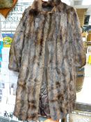 Full length lady's vintage fur coat by H Wayne, Westbourne