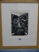 ANN LEWIS RCA artist's proof print - Nant Peris, signed and dated 2009, 24 x 18 cms