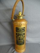 1960's copper fire extinguisher by Reed & Campbell Ltd