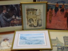 Large parcel of prints including VAN GOGH, BRISSON, GAUGUIN etc