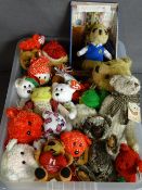 Large parcel of 'Ty Beanie Babies' and other similar soft toys