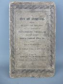 1833 angling book titled 'The Art of Angling, Greatly Enlarged & Improved' by Charles Bowlker of