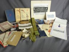 Collection of Royal Welch Fusiliers military and related ephemera, early 1950s and later as retained
