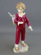 Royal Worcester figurine 'The Parakeet' by F G Doughty, no. 3087