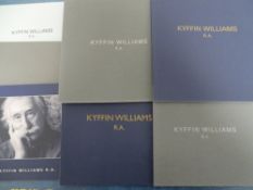 SIR KYFFIN WILLIAMS RA approximately seven gallery exhibition catalogues