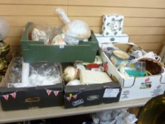 Good mixed quantity of antique and later crockery, glassware and household goods