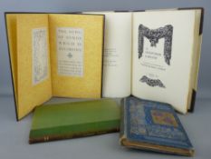 Four various vintage and collector's books including 'The Sculptured Garland', limited edition (8/