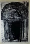 JOHN PIPER 1964 limited edition (27/70) stone lithograph - 'Kilpeck, Herefordshire - the Norman