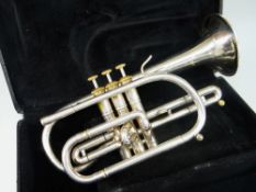 A STOMVI ELITE CORNET made in Valencia, Spain with serial no. 0322562 (in fitted case)