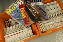 A QUANTITY OF MOTOR MAGAZINES 1967-1968