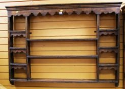 A DELFT RACK CIRCA 1880