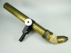 AN EARLY C20TH W OTTWAY & CO OF EALING GUN SIGHT for high angled guns No. 1134 dated 1926 60cms