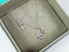 CLOGAU GOLD 'AFFINITY HEART' DESIGN PENDANT on 22 inch chain (RRP149) in original box