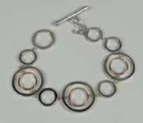 CLOGAU GOLD RIPPLES BRACELET in original box (RRP760)