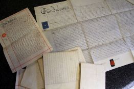 PARCEL OF C19TH PROPERTY DEEDS 1826-onwards
